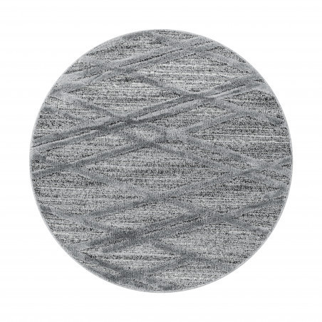 Kusový koberec Pisa 4706 Grey kruh č.1