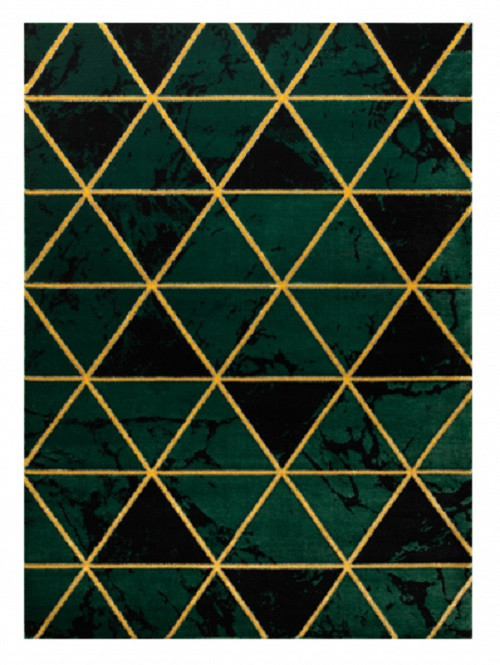 Kusový koberec Emerald 1020 green and gold č.1