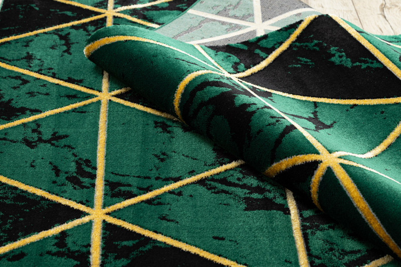 Kusový koberec Emerald 1020 green and gold č.11