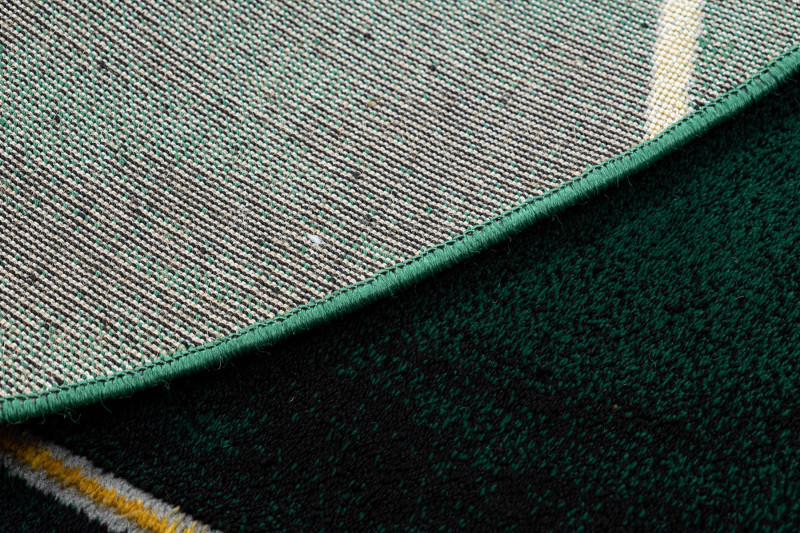 Kusový koberec Emerald 1022 green and gold kruh č.12
