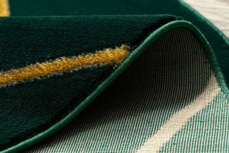 Kusový koberec Emerald 1013 green and gold kruh č.6