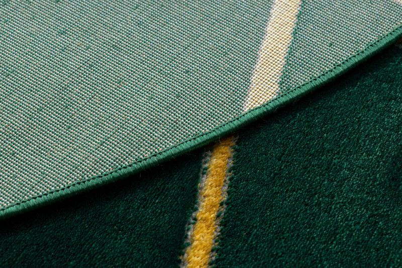 Kusový koberec Emerald 1013 green and gold kruh č.11