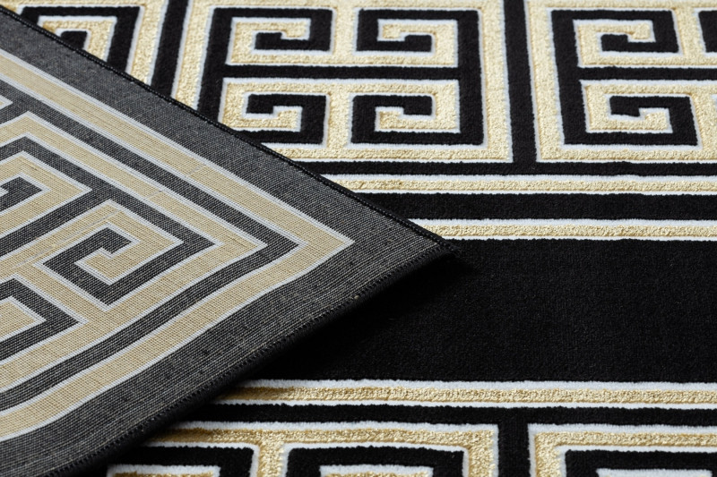 Kusový koberec Gloss 6776 86 greek black/gold č.2