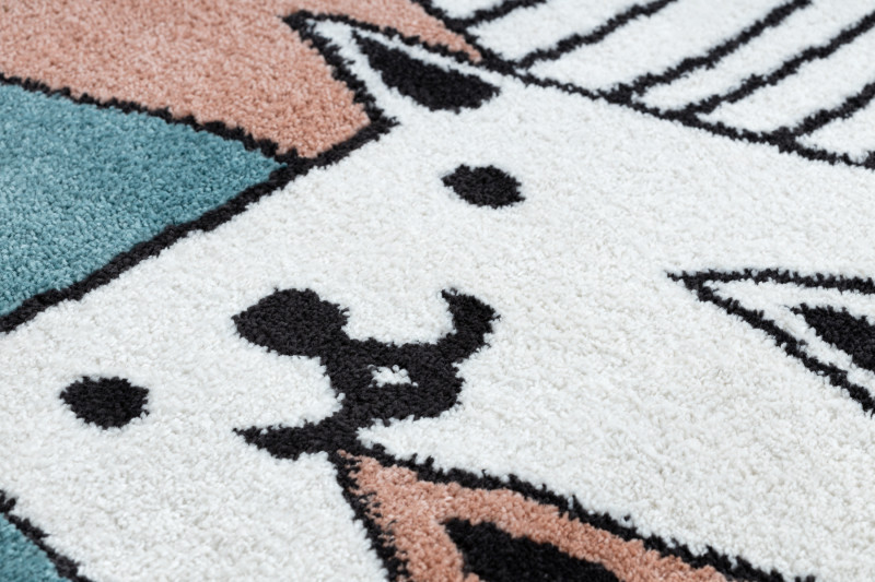 Dětský kusový koberec Fun Gatti Cats pink č.14