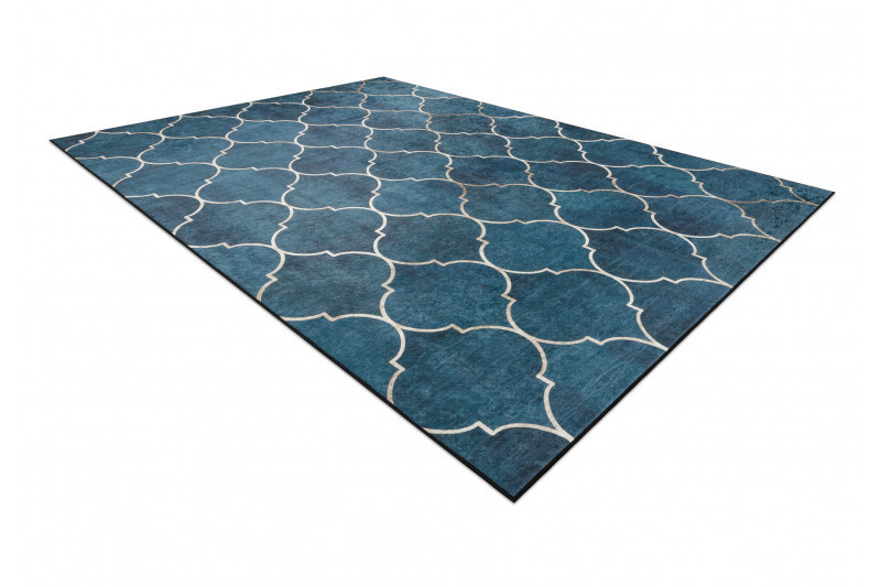Kusový koberec ANDRE Maroccan trellis 1181 blue č.2