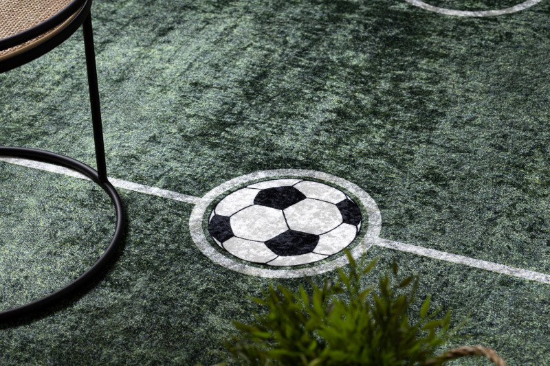 Dětský kusový koberec Bambino 2138 Football green č.4