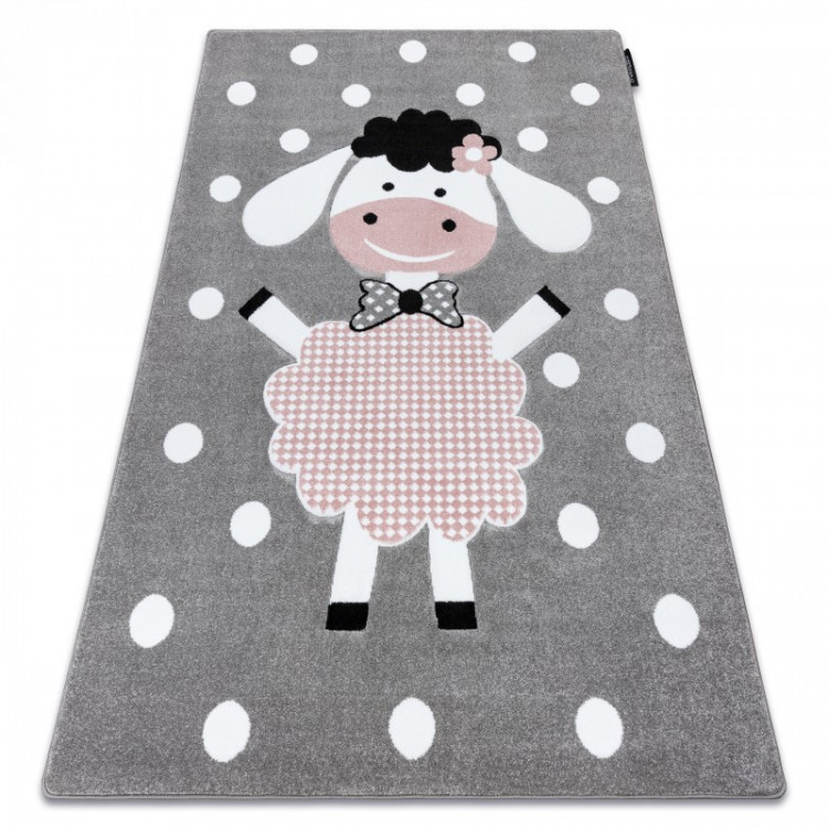 Dětský kusový koberec Petit Dolly sheep grey č.15