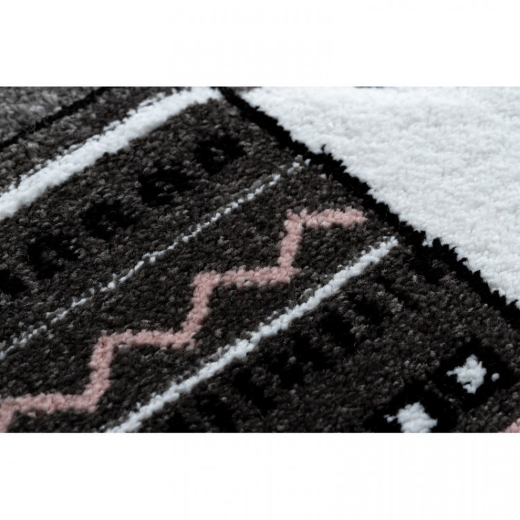 Dětský kusový koberec Petit Lama grey kruh č.2