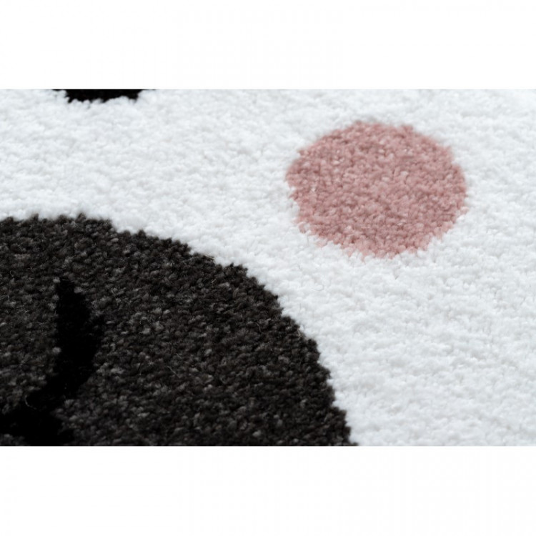 Dětský kusový koberec Petit Lama grey kruh č.13