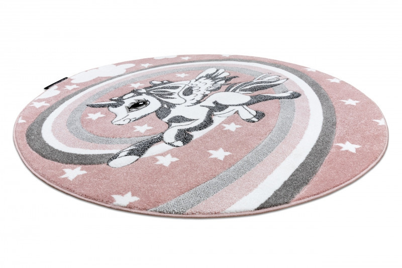 Dětský kusový koberec Petit Pony pink kruh č.6