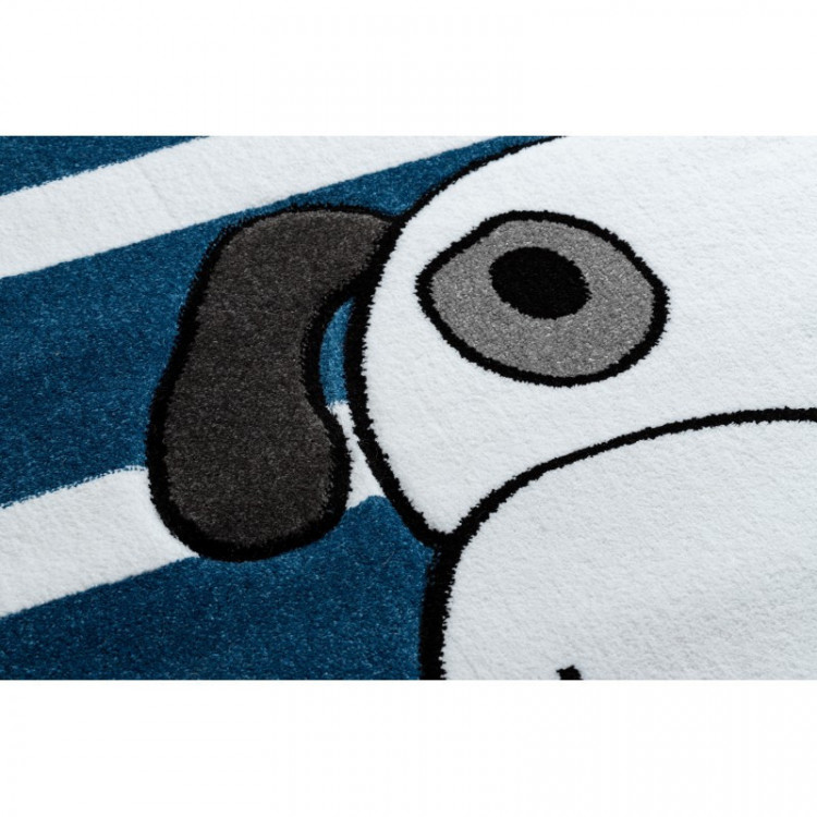 Dětský kusový koberec Petit Puppy blue č.13