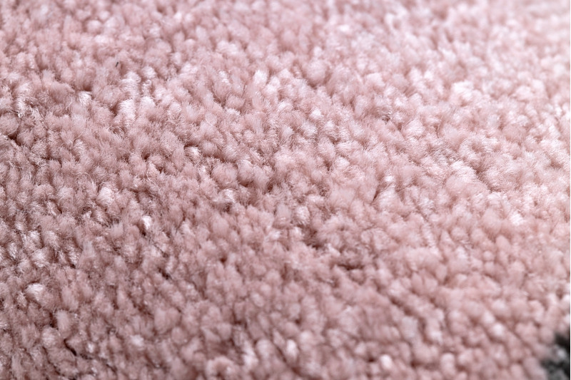 Dětský kusový koberec Petit Elephant stars pink kruh č.8