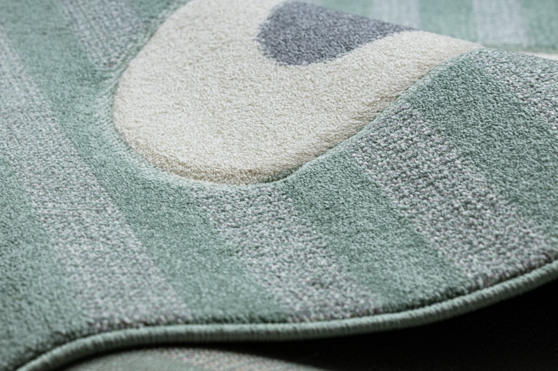 Dětský kusový koberec Petit Rabbit green č.4