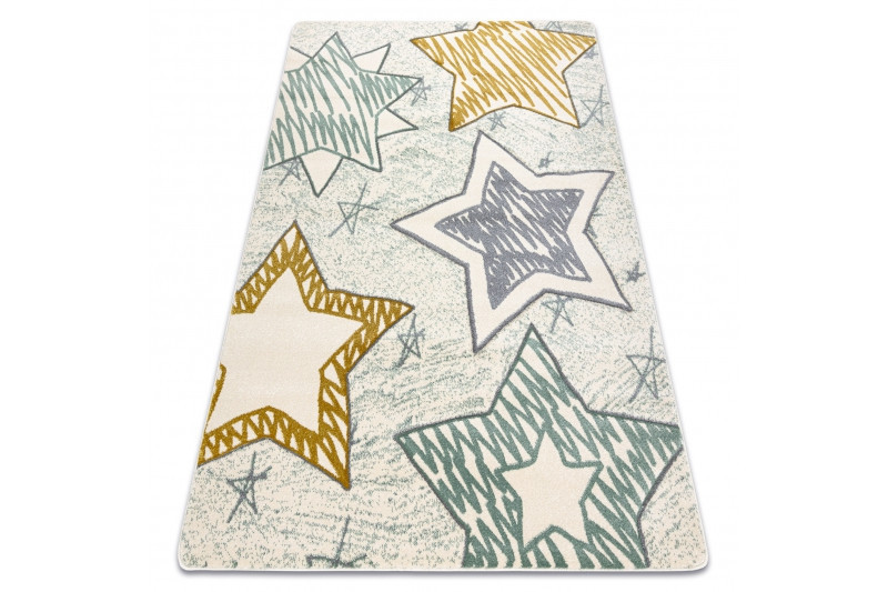 Dětský kusový koberec Petit Stars green č.15