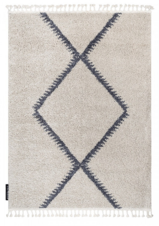 Kusový koberec Berber Maknes B5910 cream and grey č.1