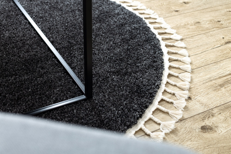 Kusový koberec Berber 9000 grey kruh č.8
