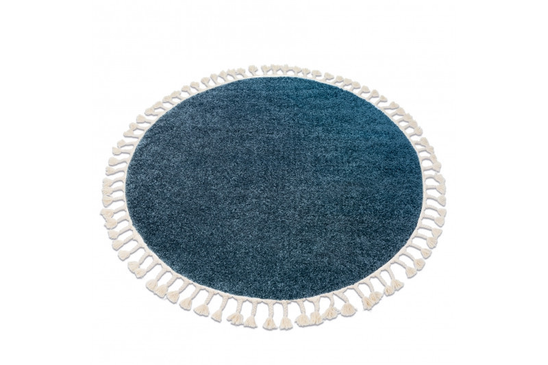 Kusový koberec Berber 9000 blue kruh č.8