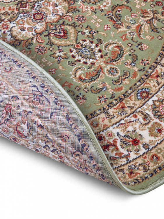 Kusový koberec Herat 105277 Sage green Cream kruh č.2