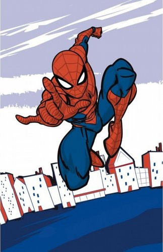 Ručník dětský Spiderman Super Hero 30 x 50 cm č.1