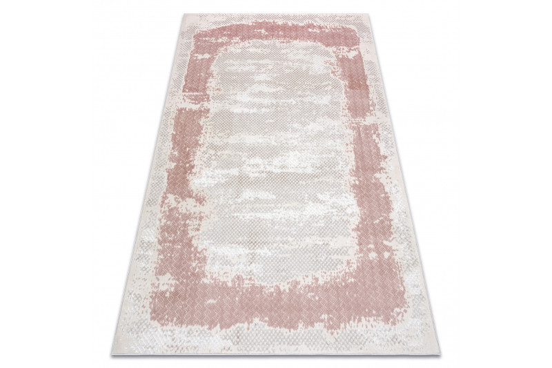 Kusový koberec Core A004 Frame beige/pink č.9