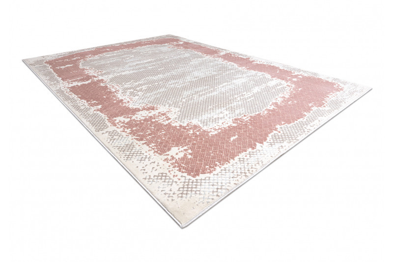 Kusový koberec Core A004 Frame beige/pink č.10
