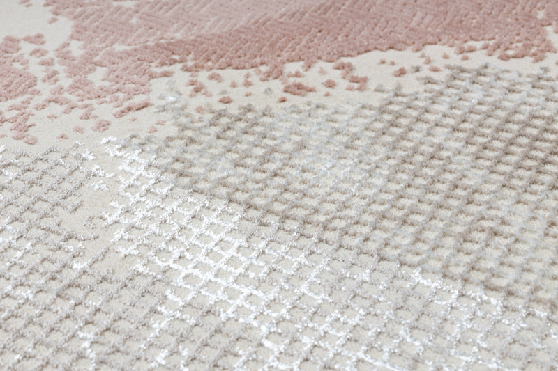 Kusový koberec Core A004 Frame beige/pink č.13