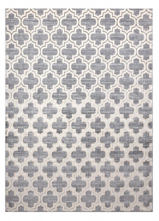 Kusový koberec Core W6764 Trellis grey/cream č.1