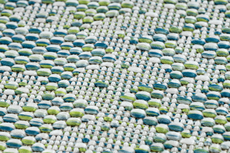 Kusový koberec Sion Sisal Aztec 22184 green/blue/ecru – na ven i na doma č.4