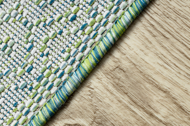 Kusový koberec Sion Sisal Aztec 22184 green/blue/ecru – na ven i na doma č.5