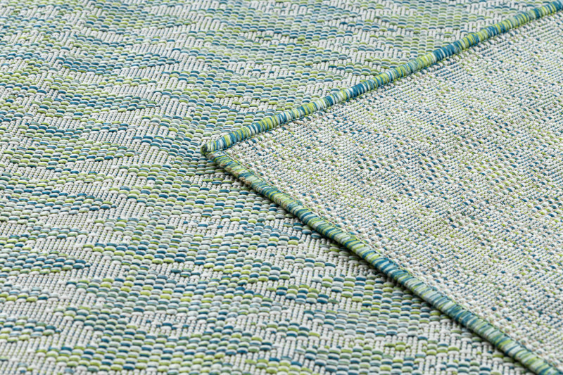 Kusový koberec Sion Sisal Aztec 22184 green/blue/ecru – na ven i na doma č.14