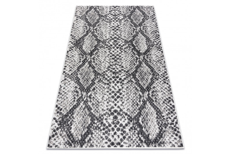 Kusový koberec Sion Sisal Snake`s skin 22162 ecru/black – na ven i na doma č.12