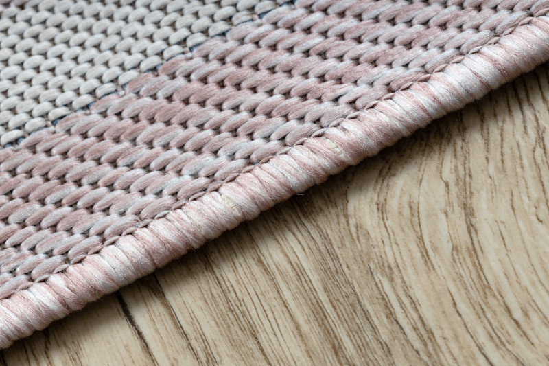 Kusový koberec Sion Sisal Labirinth 22376 pink/ecru – na ven i na doma č.11