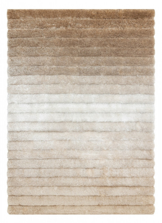 Kusový koberec Flim 007-B2 Stripes beige č.1