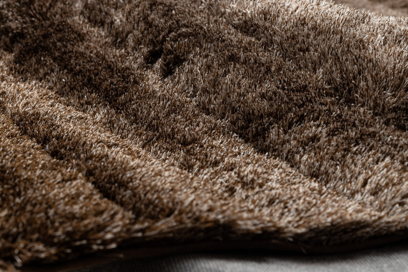 Kusový koberec Flim 007-B3 Stripes brown č.4