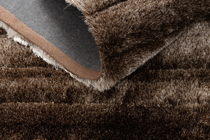 Kusový koberec Flim 007-B3 Stripes brown č.8