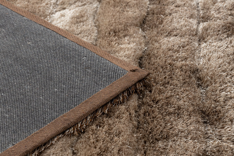 Kusový koberec Flim 007-B3 Stripes brown č.9