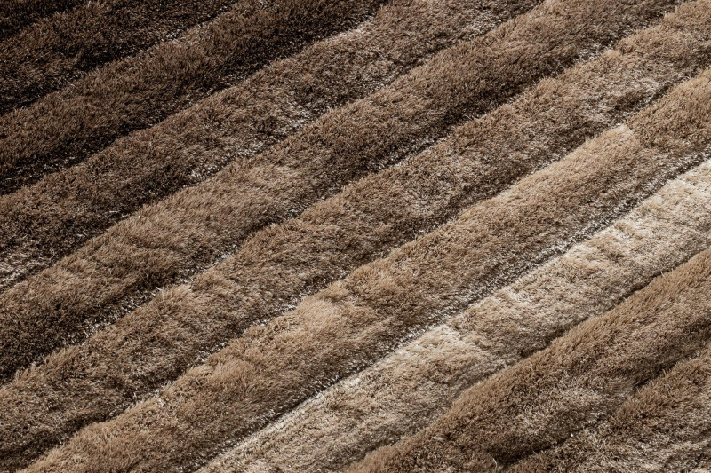 Kusový koberec Flim 007-B3 Stripes brown č.12