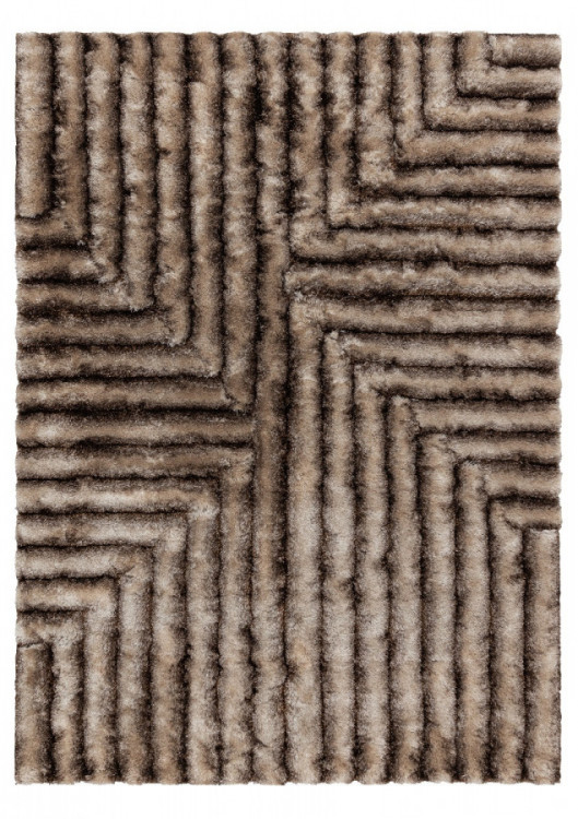 Kusový koberec Flim 010-B7 brown č.1