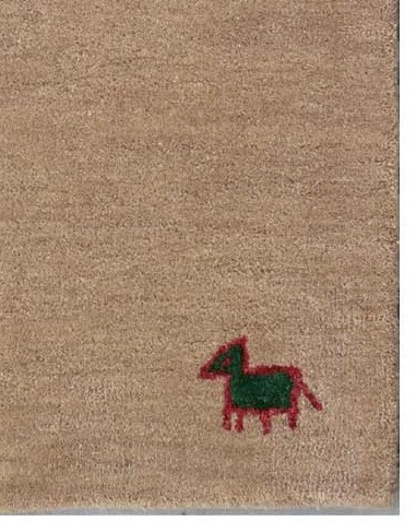 Ručně všívaný kusový koberec Asra wool beige č.5