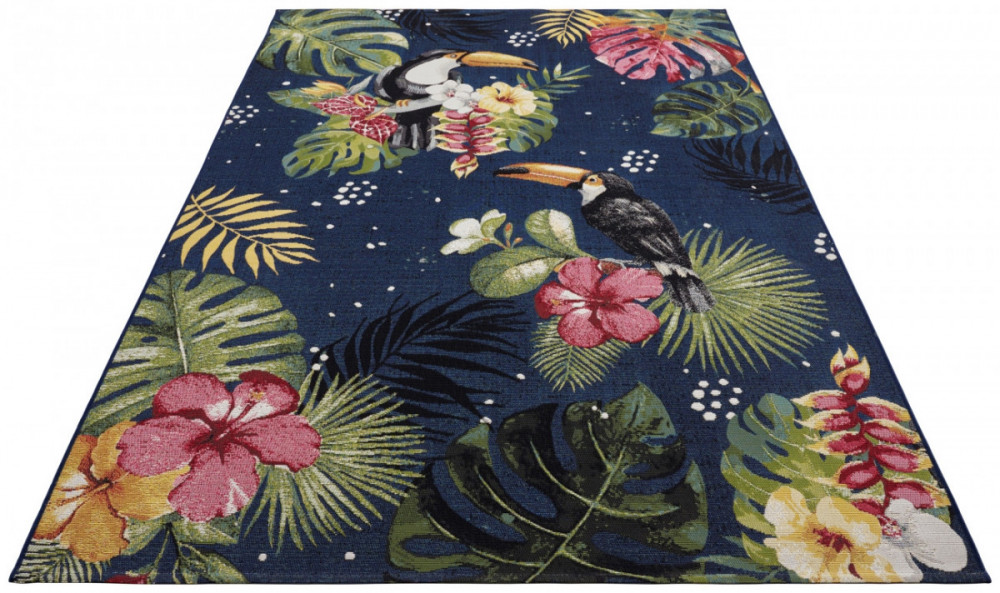 Kusový koberec Flair 105609 Tropical Dream Blue Multicolored – na ven i na doma č.4