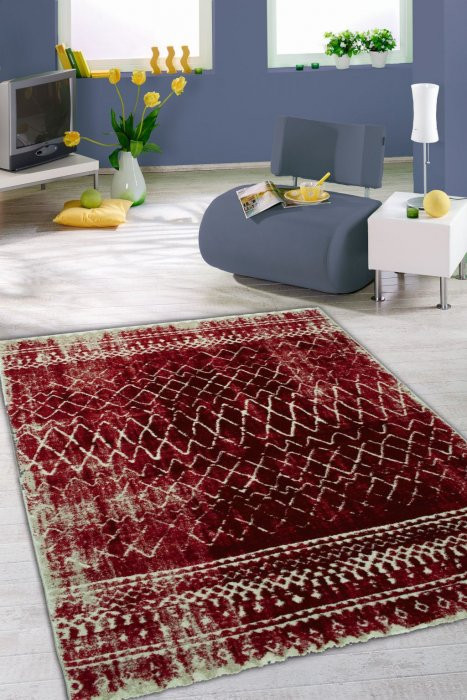 Kusový koberec Loftline K11490-05-red č.4