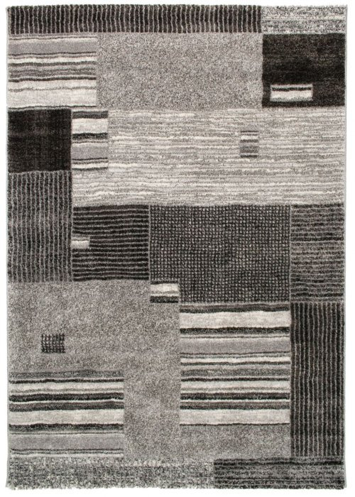 Kusový koberec Loftline K11497-01-anthracite č.1