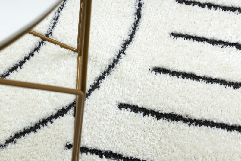 Kusový koberec Mode 8494 geometric cream/black č.11