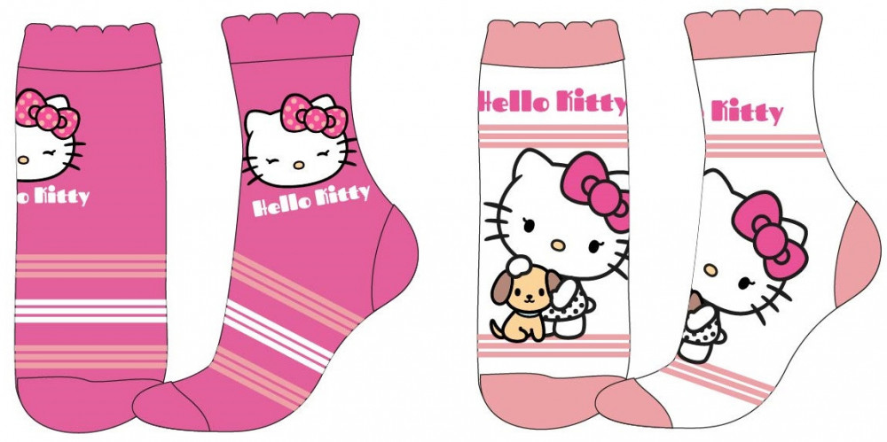 Ponožky dívčí Hello Kitty 23 - 34 č.1