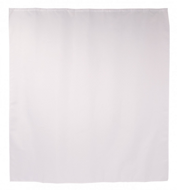 Textilní koupelnový závěs 180x200 bílý č.1