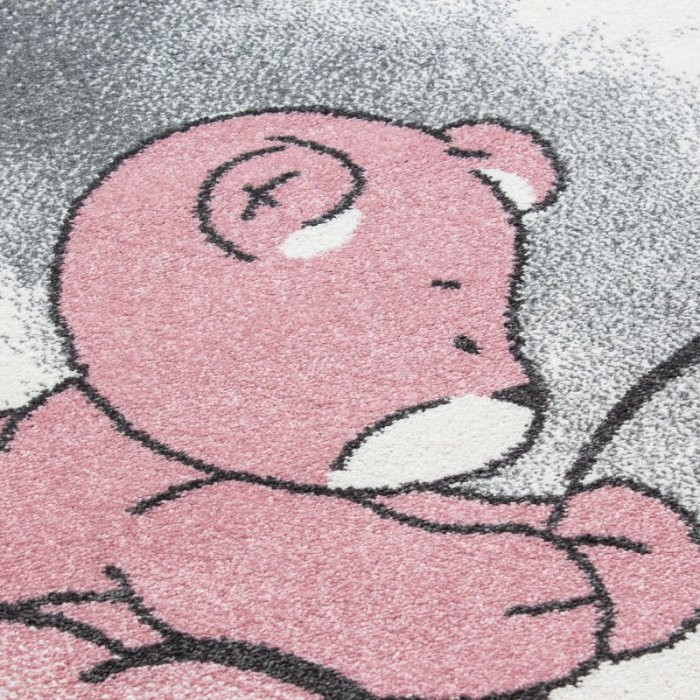 Dětský kusový koberec Kids 580 pink č.6
