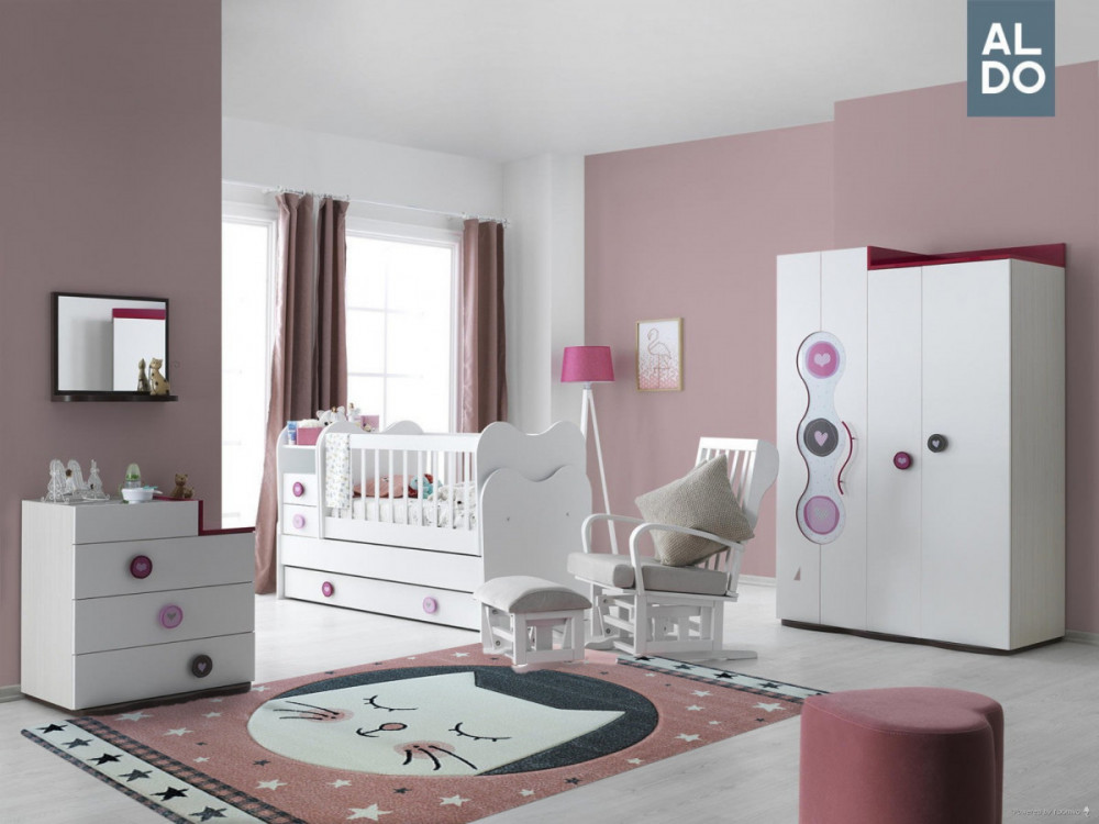 Dětský kusový koberec Smart Kids 22412 Pink č.5