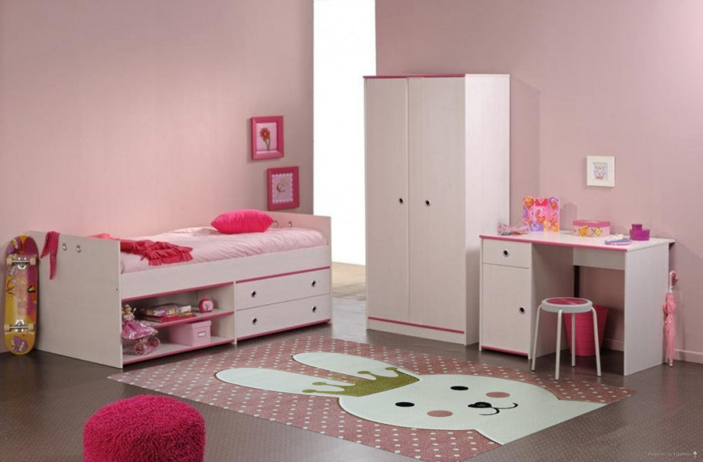 Dětský kusový koberec Smart Kids 22414 Pink č.5