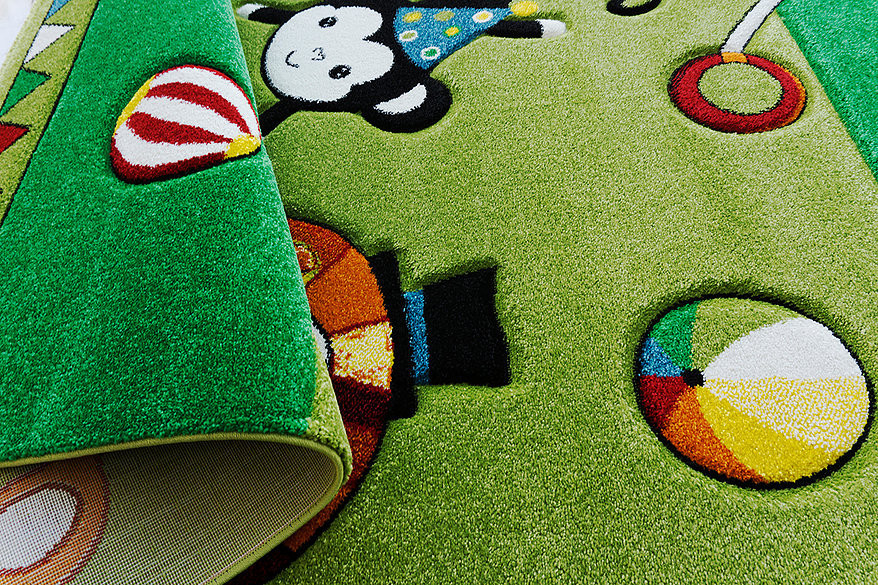Dětský kusový koberec Smart Kids 22316 Green č.3