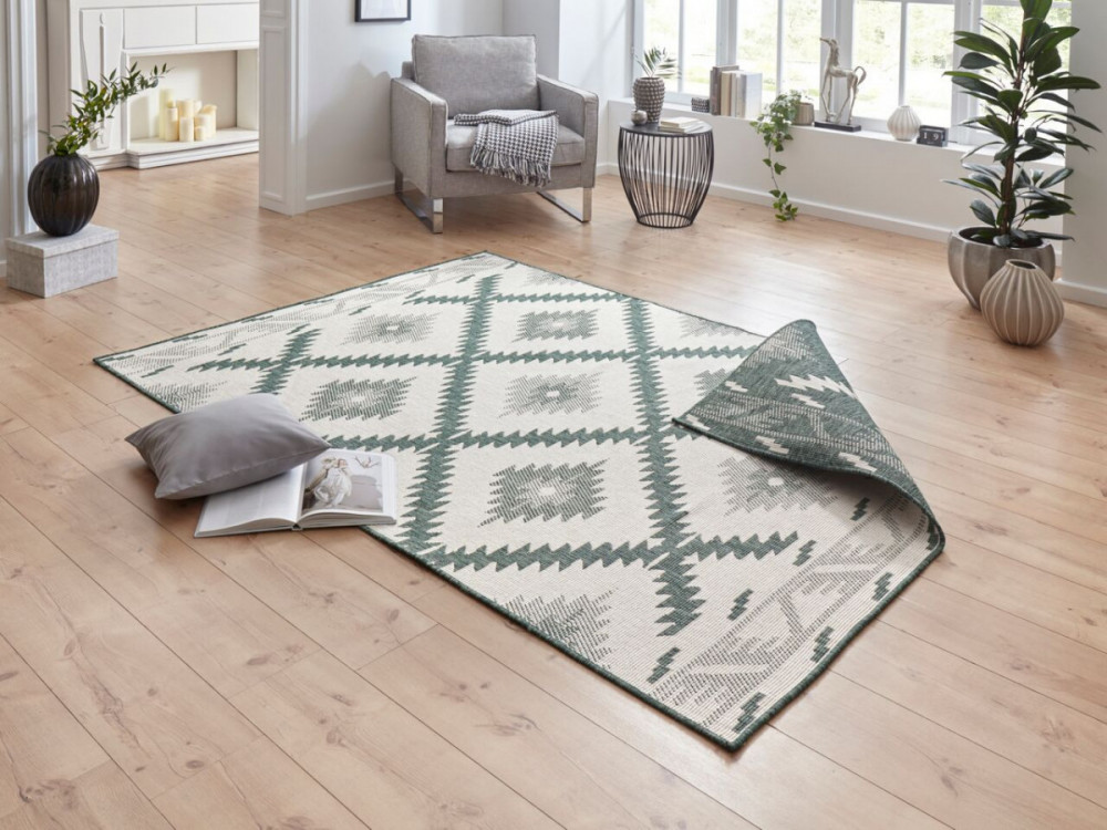 Kusový koberec Twin Supreme 103431 Malibu green creme – na ven i na doma č.2